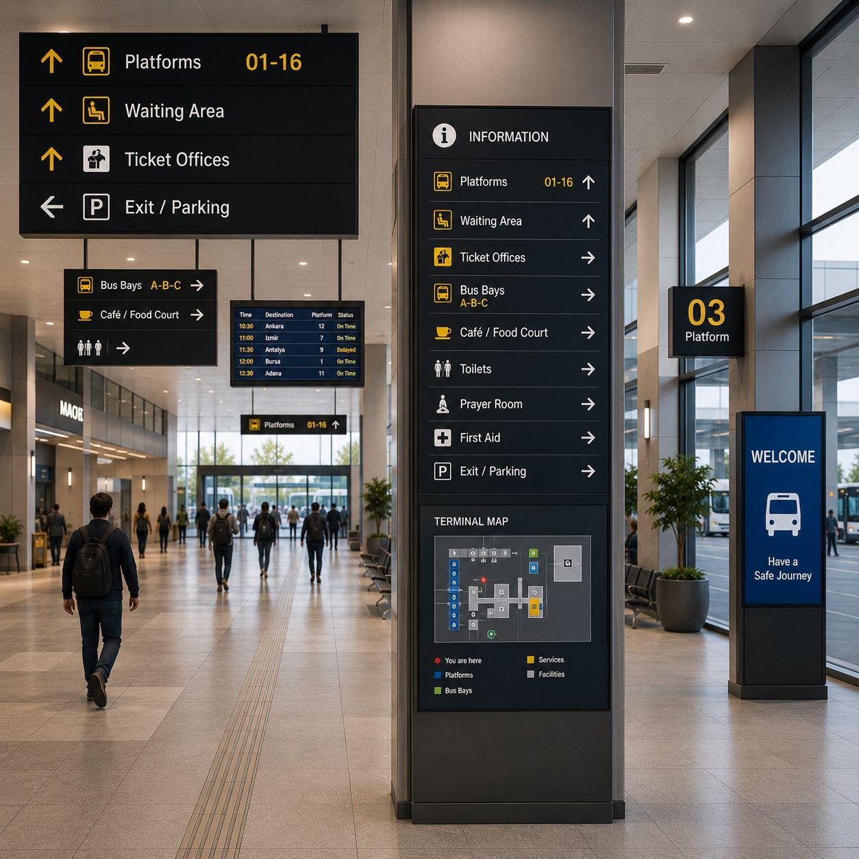 Signage & Direction Boards